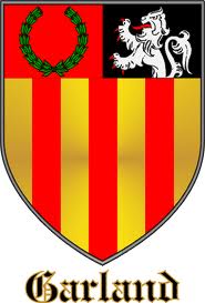 Garland Family Coat of Arms