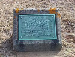 William Worcester's gravesite