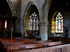 West Haddon church interior